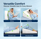 Premium Wedge Cushion With memory foam - Pain reducer & remover