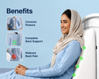 Premium Wedge Cushion With memory foam - Pain reducer & remover